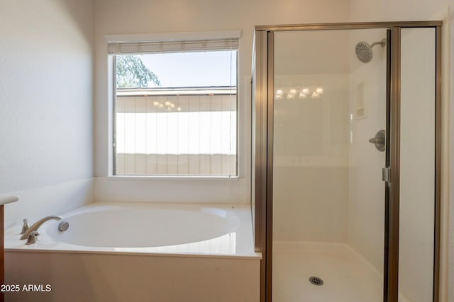 3971 E Leo Pl, Chandler, AZ 85249 - bathroom with a stall shower and a bath