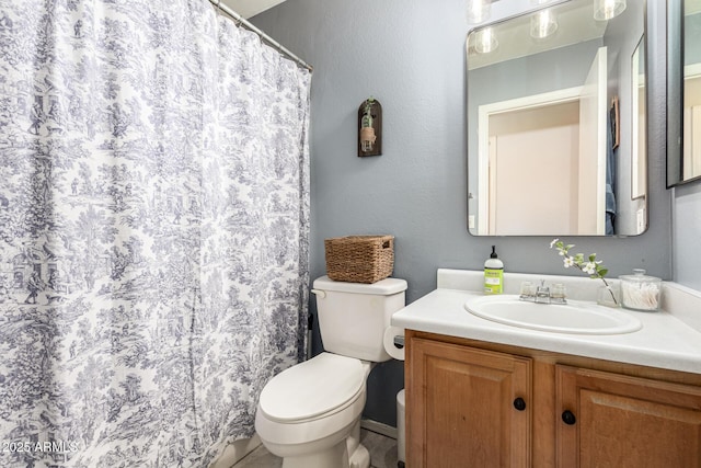 13359 W Post Dr, Surprise, AZ 85374 - full bath with toilet, vanity, and curtained shower