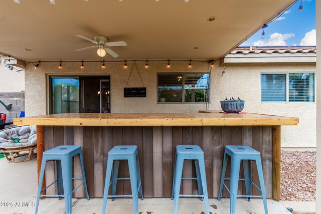 13359 W Post Dr, Surprise, AZ 85374 - view of patio / terrace featuring ceiling fan
