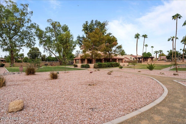 view of property's community