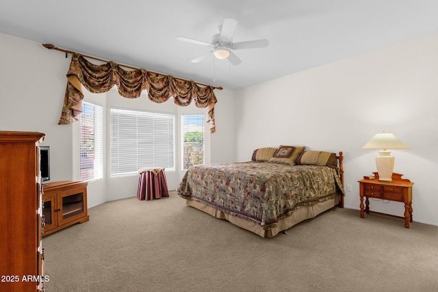 22622 N Mazatlan Dr, Sun City West, AZ 85375 - bedroom featuring carpet floors and a ceiling fan