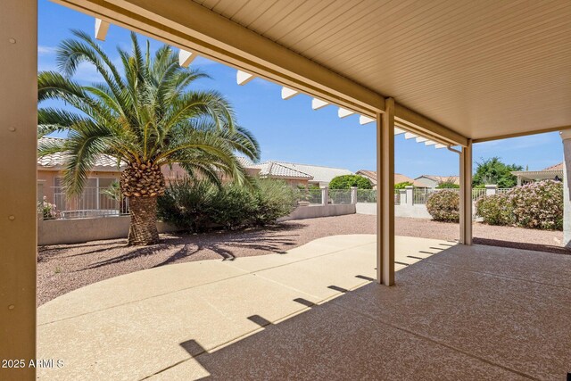22622 N Mazatlan Dr, Sun City West, AZ 85375 - view of patio featuring a fenced backyard