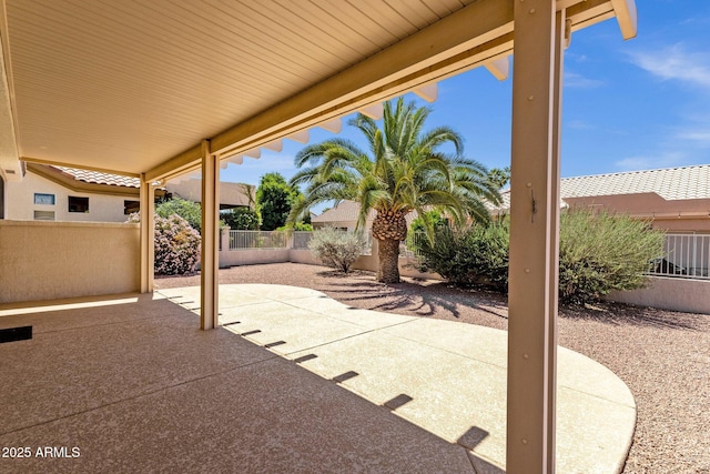 22622 N Mazatlan Dr, Sun City West, AZ 85375 - view of patio featuring a fenced backyard