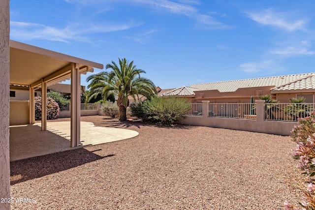 22622 N Mazatlan Dr, Sun City West, AZ 85375 - view of yard featuring fence and a patio area