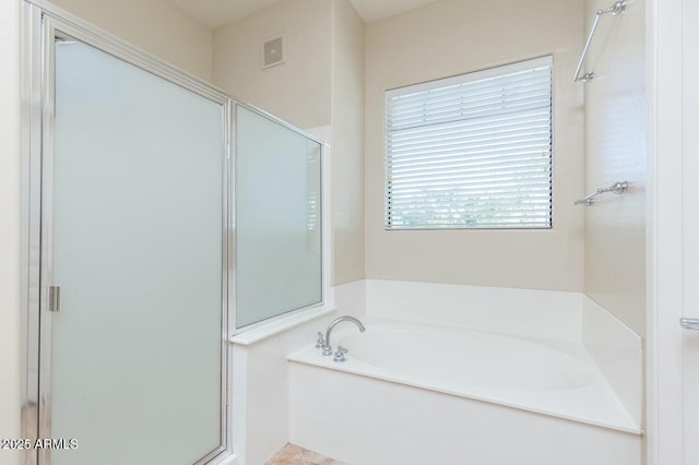 2989 N 44th St N Unit 2007, Phoenix, AZ 85018 - full bathroom featuring a shower stall and a bath