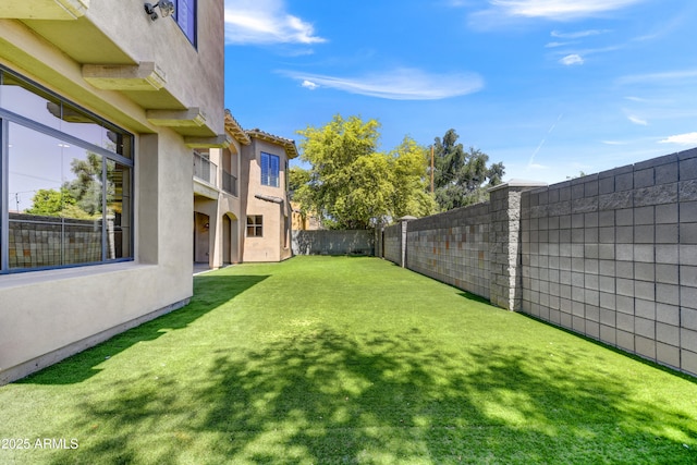 view of yard