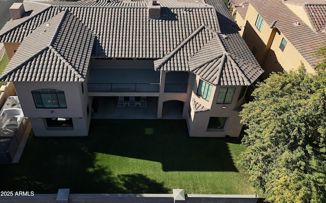 drone / aerial view