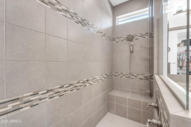 5637 S Parrish, Mesa, AZ 85212 - bathroom with a tile shower