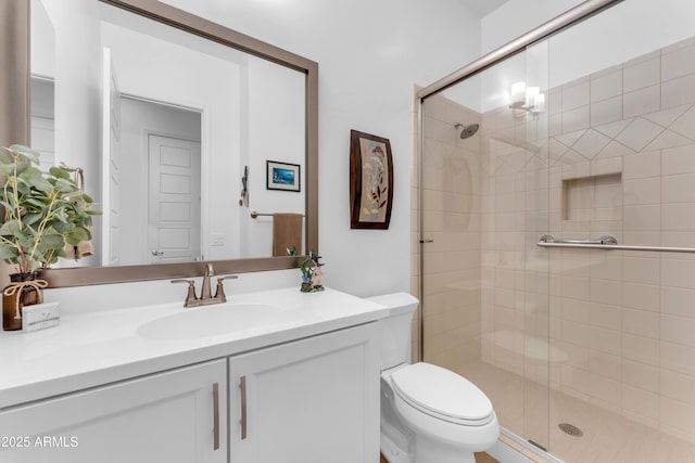 5637 S Parrish, Mesa, AZ 85212 - bathroom featuring a stall shower and vanity