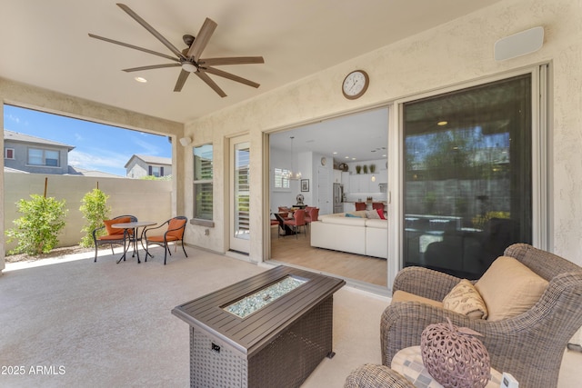 5637 S Parrish, Mesa, AZ 85212 - view of sunroom / solarium