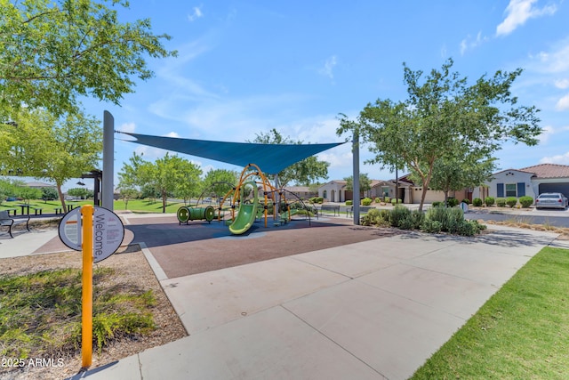 5637 S Parrish, Mesa, AZ 85212 - community playground featuring a residential view