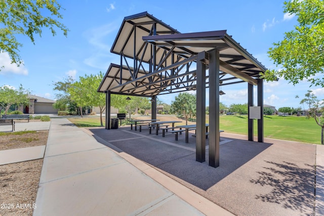5637 S Parrish, Mesa, AZ 85212 - view of community featuring a lawn