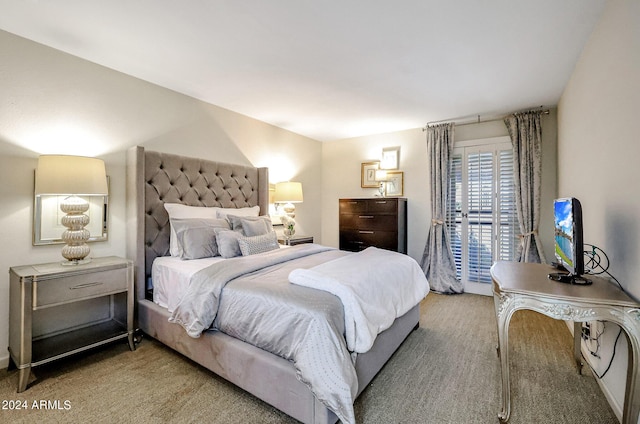361 E Palm Ln, Phoenix, AZ 85004 - bedroom with carpet floors and access to outside