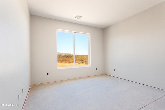 view of unfurnished room