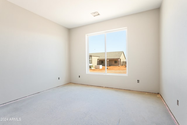 view of unfurnished room