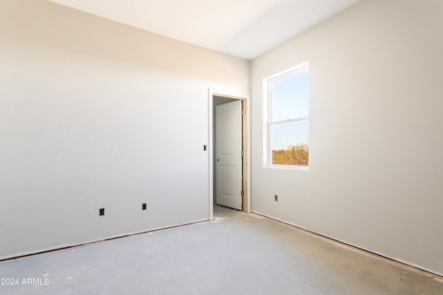 view of empty room