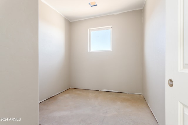 view of empty room