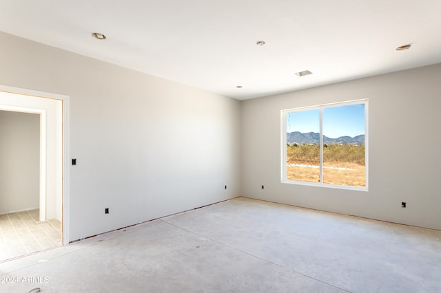 view of empty room