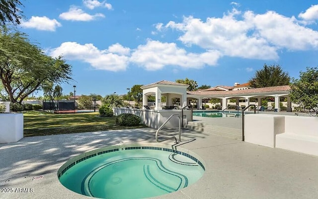 7614 E Cactus Wren Rd, Scottsdale, AZ 85250 - community pool with a patio area
