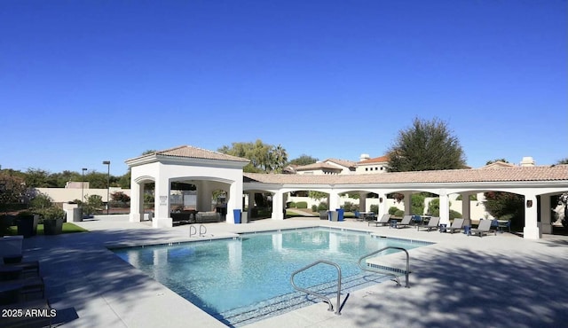 7614 E Cactus Wren Rd, Scottsdale, AZ 85250 - community pool featuring a patio and a gazebo