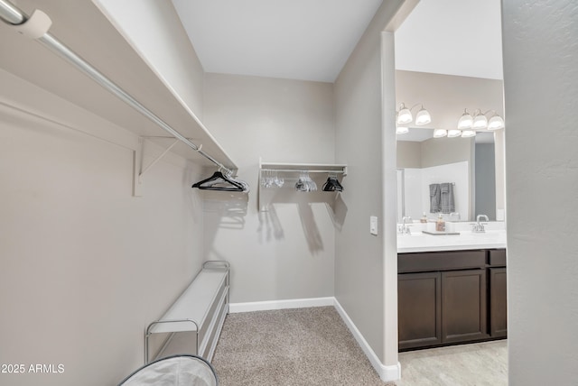 38150 W San Sisto Ave, Maricopa, AZ 85138 - spacious closet featuring light colored carpet
