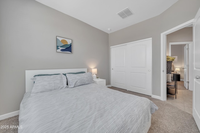 38150 W San Sisto Ave, Maricopa, AZ 85138 - carpeted bedroom featuring baseboards and a closet