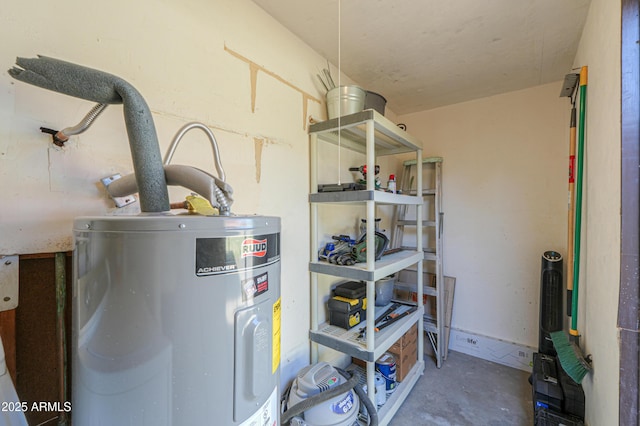 utilities with electric water heater