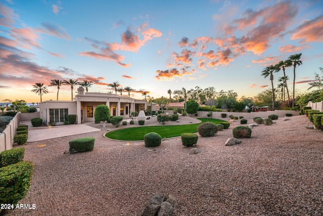 exterior space featuring a patio