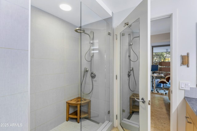 7131 E Rancho Vista Dr Unit 1008, Scottsdale, AZ 85251 - bathroom with a walk in shower