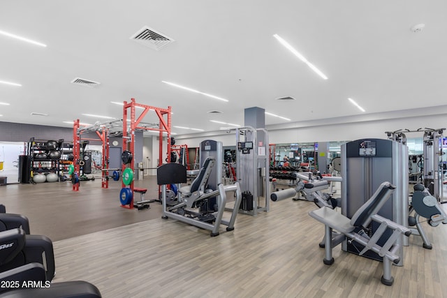 7131 E Rancho Vista Dr Unit 1008, Scottsdale, AZ 85251 - gym featuring wood finished floors