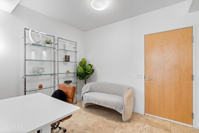 7131 E Rancho Vista Dr Unit 1008, Scottsdale, AZ 85251 - office area featuring baseboards