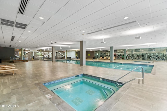 7131 E Rancho Vista Dr Unit 1008, Scottsdale, AZ 85251 - view of indoor pool