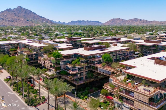 7131 E Rancho Vista Dr Unit 1008, Scottsdale, AZ 85251 - aerial view of a mountain backdrop