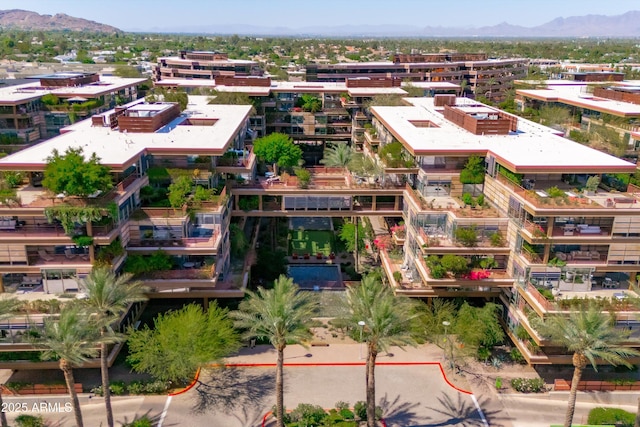 7131 E Rancho Vista Dr Unit 1008, Scottsdale, AZ 85251 - aerial view of a mountainous background