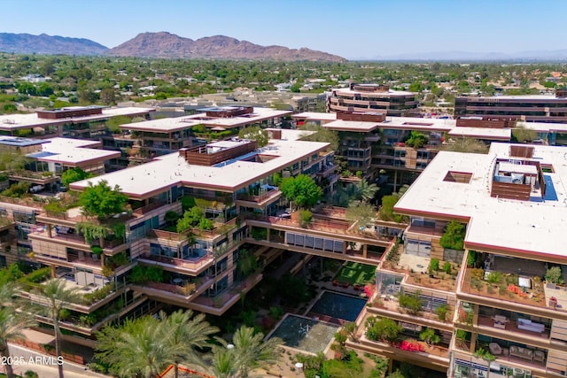 7131 E Rancho Vista Dr Unit 1008, Scottsdale, AZ 85251 - aerial view of mountains
