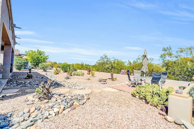 4240 E Strawberry Dr, Gilbert, AZ 85298 - view of yard with a patio area and fence