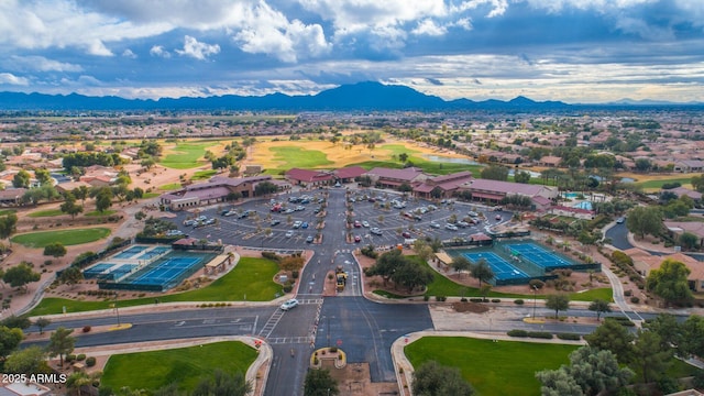 4240 E Strawberry Dr, Gilbert, AZ 85298 - bird's eye view featuring a mountain view