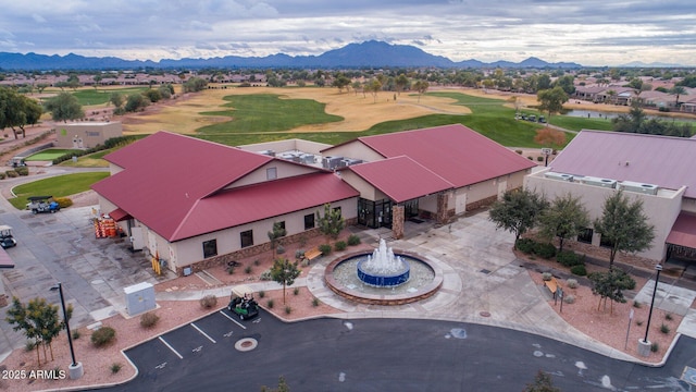 4240 E Strawberry Dr, Gilbert, AZ 85298 - bird's eye view with a mountain view