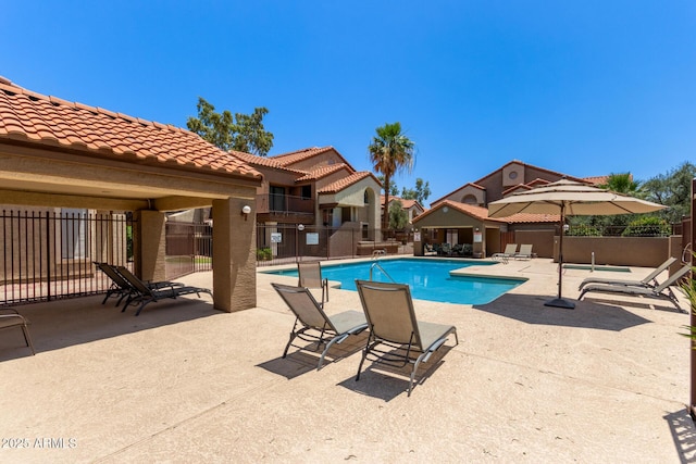 1905 E University Dr Unit 139, Tempe, AZ 85288 - community pool with a patio area