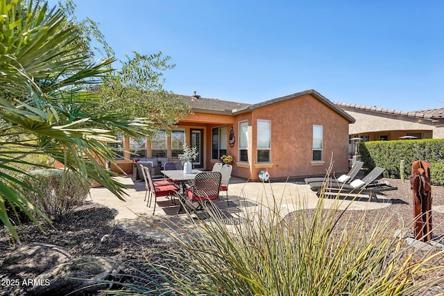28351 N 130th Dr, Peoria, AZ 85383 - rear view of property featuring a patio area and stucco siding