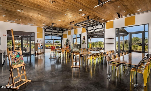 28351 N 130th Dr, Peoria, AZ 85383 - community lobby with wood ceiling and a towering ceiling