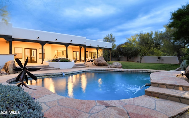 8601 E De La O Rd, Scottsdale, AZ 85255 - view of pool featuring a patio area