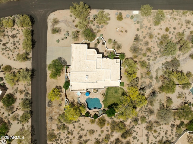 8601 E De La O Rd, Scottsdale, AZ 85255 - aerial view of a pool