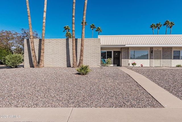 view of ranch-style home