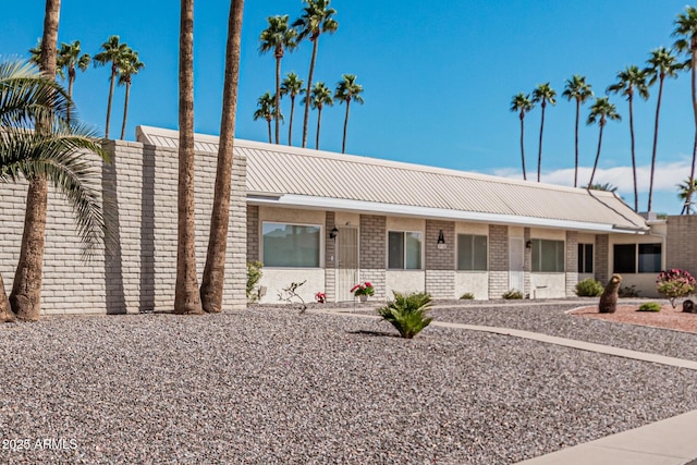 view of ranch-style house