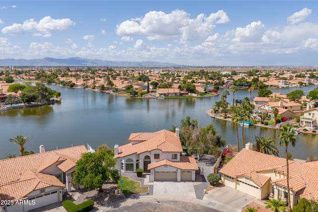 3520 N 110th Ave, Avondale, AZ 85392 - aerial view featuring a residential view and a water and mountain view