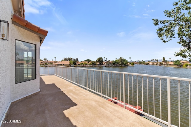 3520 N 110th Ave, Avondale, AZ 85392 - exterior space with a balcony and a water view