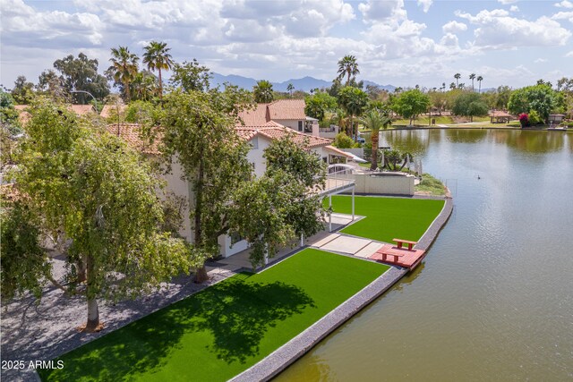 3520 N 110th Ave, Avondale, AZ 85392 - bird's eye view with a water and mountain view