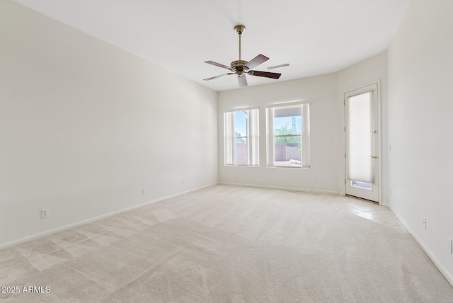 4701 W Fallen Leaf Ln, Glendale, AZ 85310 - carpeted spare room featuring a ceiling fan and baseboards