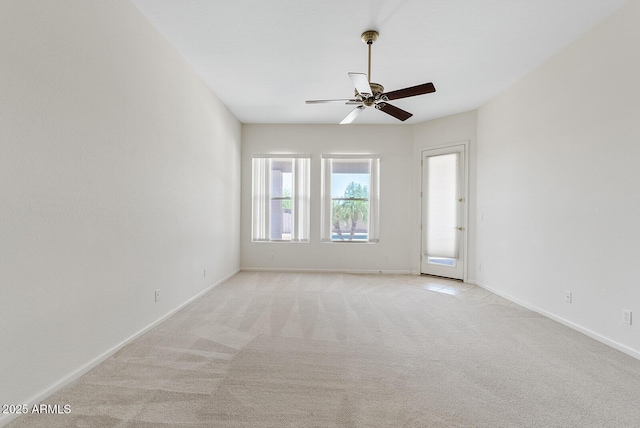 4701 W Fallen Leaf Ln, Glendale, AZ 85310 - empty room with light carpet and ceiling fan